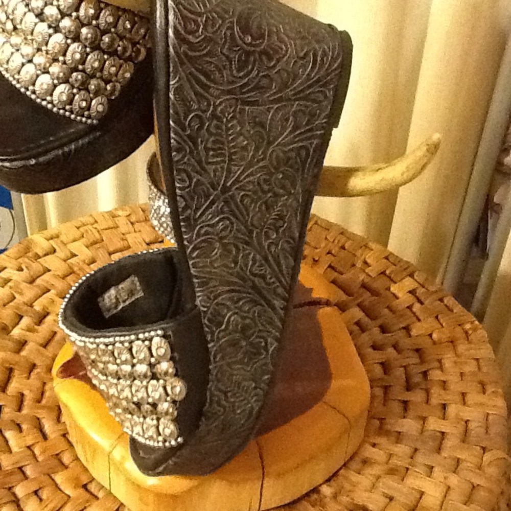 Grazie Bracelet black & silver wedges.